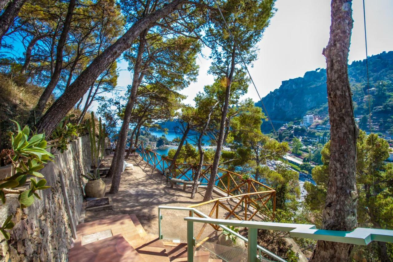 Casa Dell'Isola Bella Taormina Mare Apartamento Exterior foto